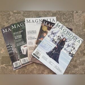 1st Issue Magnolia Magazine - 5 magazines